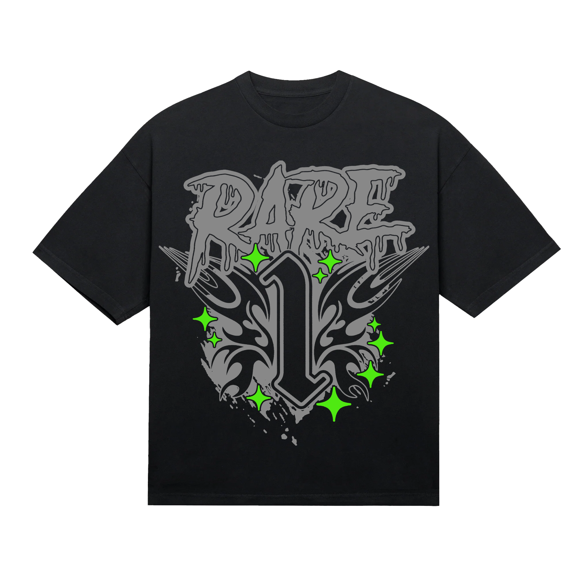 Black Rare Oversized Tee – LaFrancé