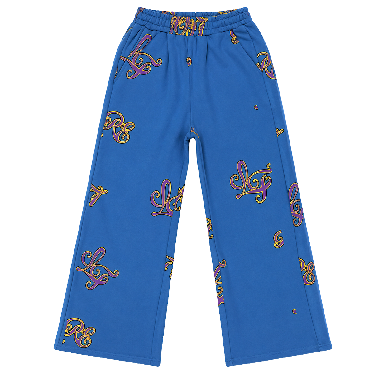 SCRIPT ALL OVER PANTS – LaFrancé
