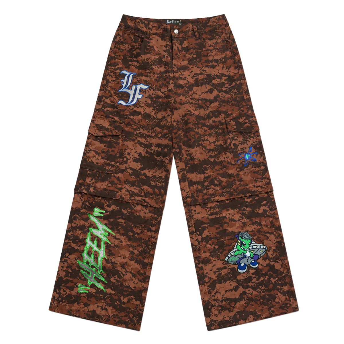 DIGI CAMO PANTS – LaFrancé