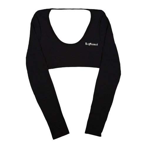 Women's Black Long Sleeve Top – LaFrancé