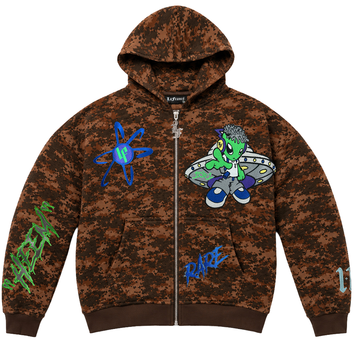 DIGI CAMO ZIP UP – LaFrancé