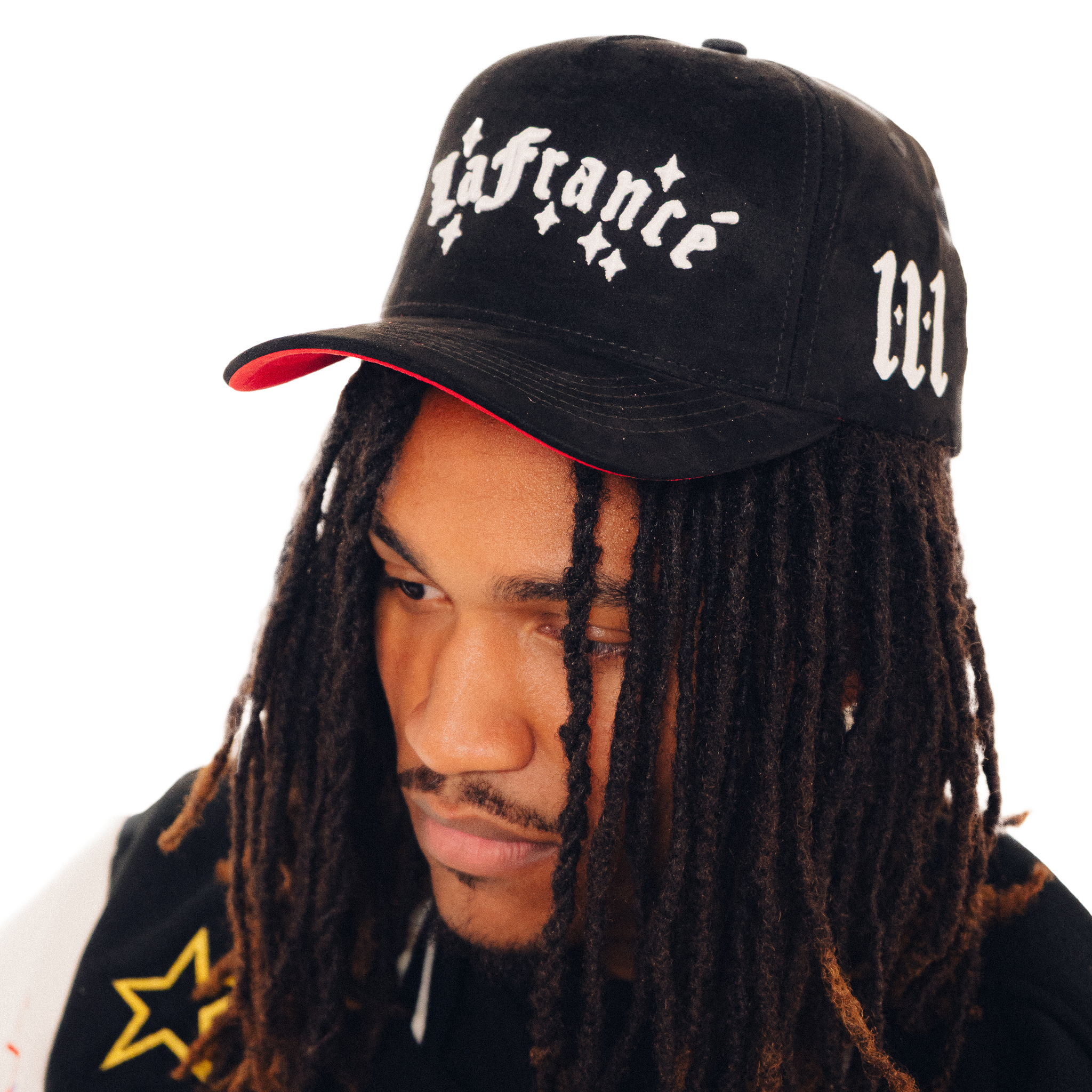 帽子 WEIRDO ROAD FREAK - CASQUETTE Black L Suede Star Hat – LaFrancé