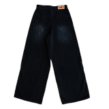 Black Tribal Baggy Jeans
