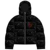 Camo Cargo Puffer