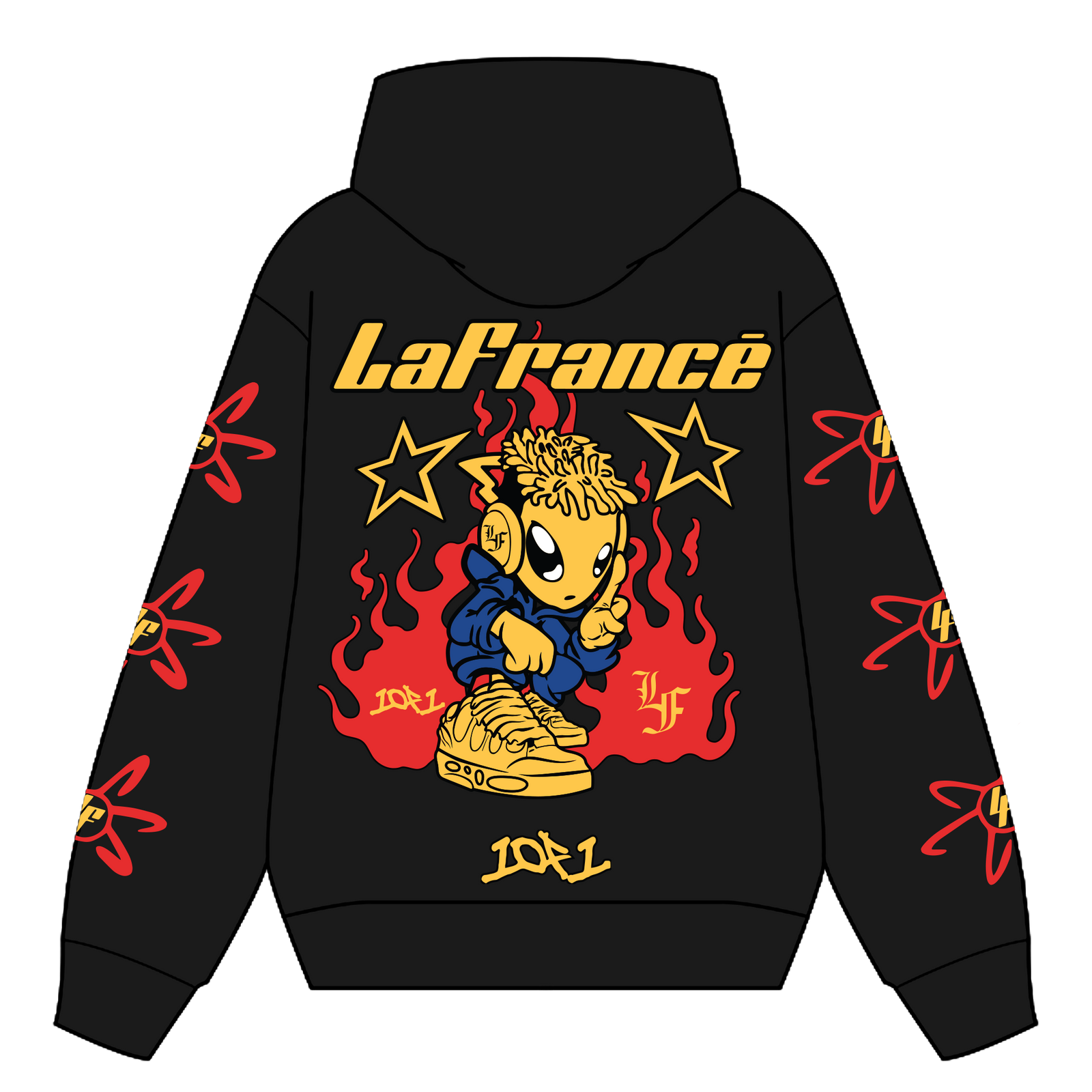 Alien Atom Black Full Zip Up – LaFrancé
