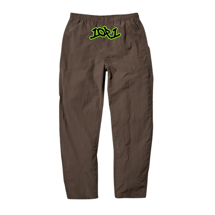 Brown Force Nylon Pants