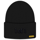 Black Embossed Hat