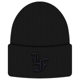 Black Embossed Hat