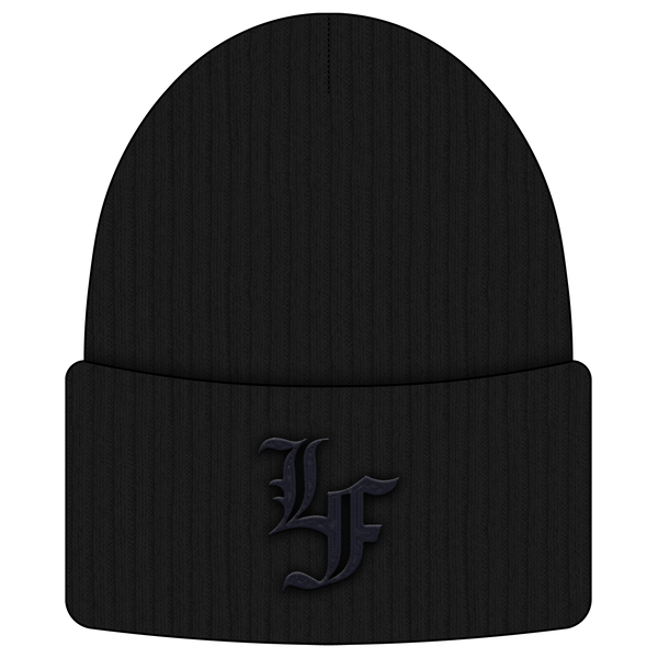 Black Embossed Hat