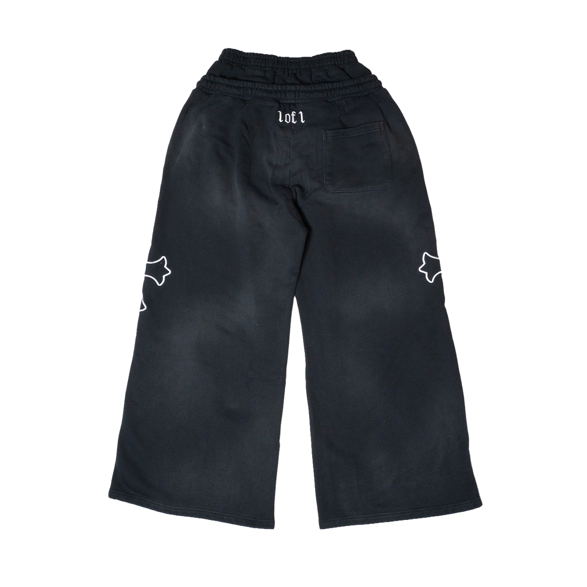 Cross Double Waist Baggy Sweatpant – LaFrancé