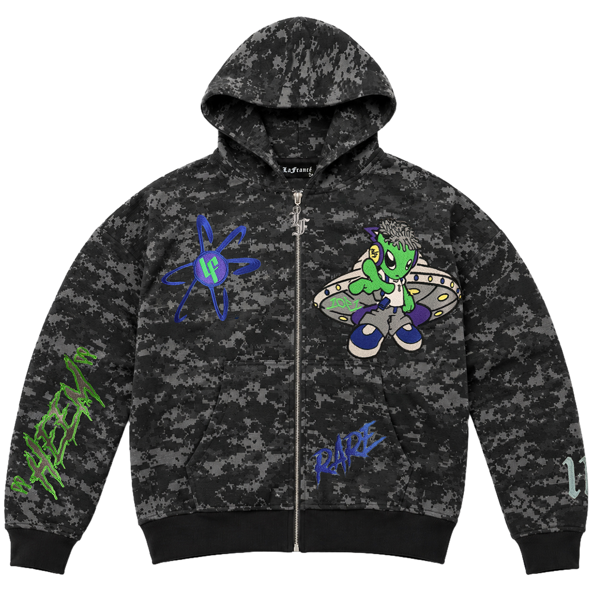 DIGI CAMO ZIP UP – LaFrancé