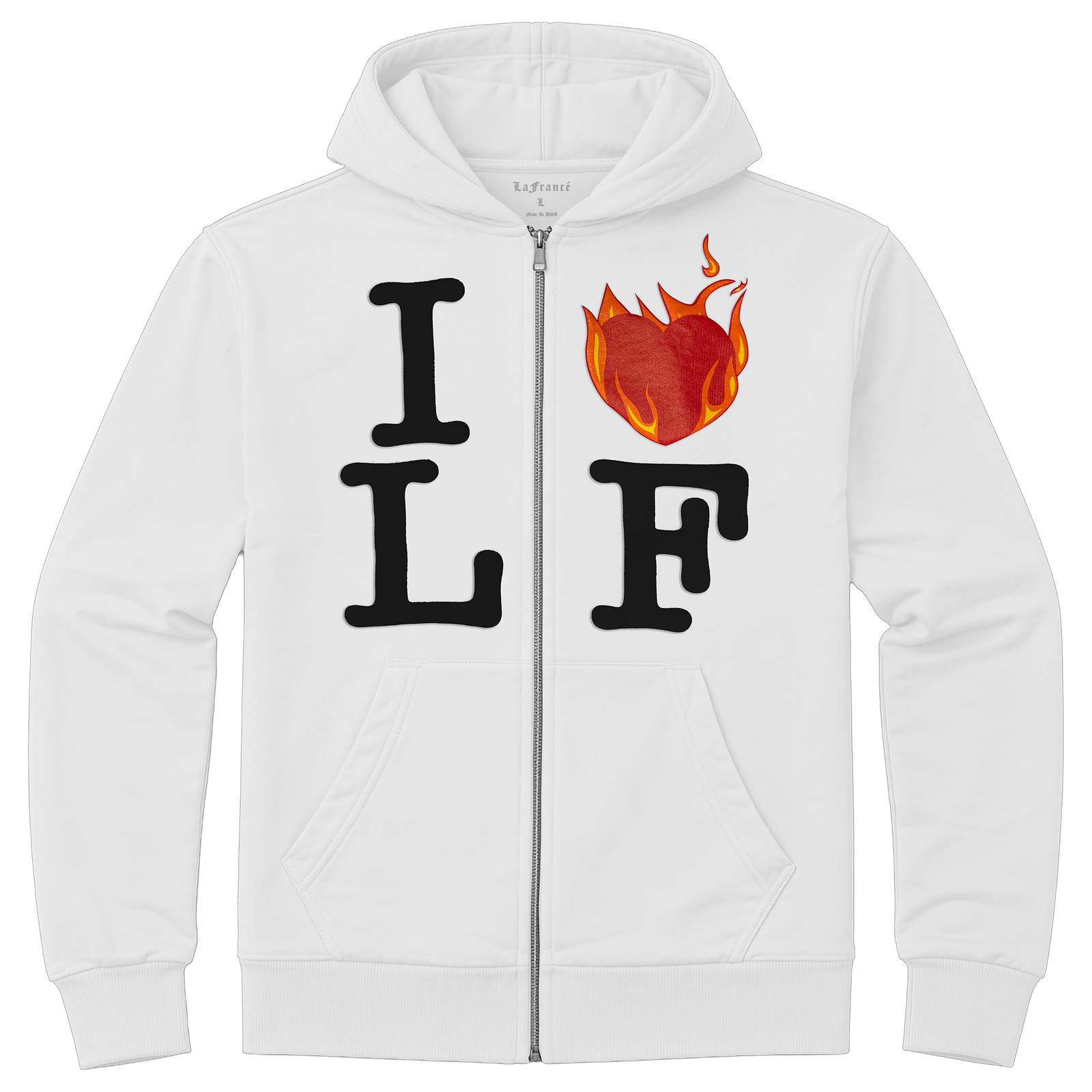 LaFrancé I Love LF Zip Up Hoodie