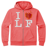 LaFrancé I Love LF Zip Up Hoodie