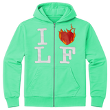 LaFrancé I Love LF Zip Up Hoodie