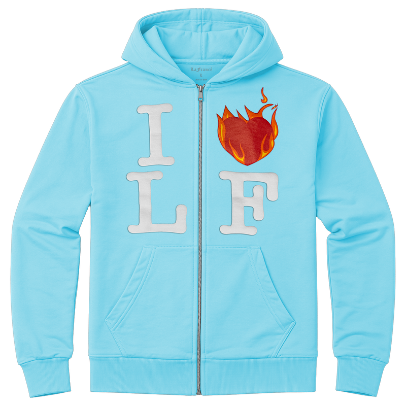 LaFrancé I Love LF Zip Up Hoodie
