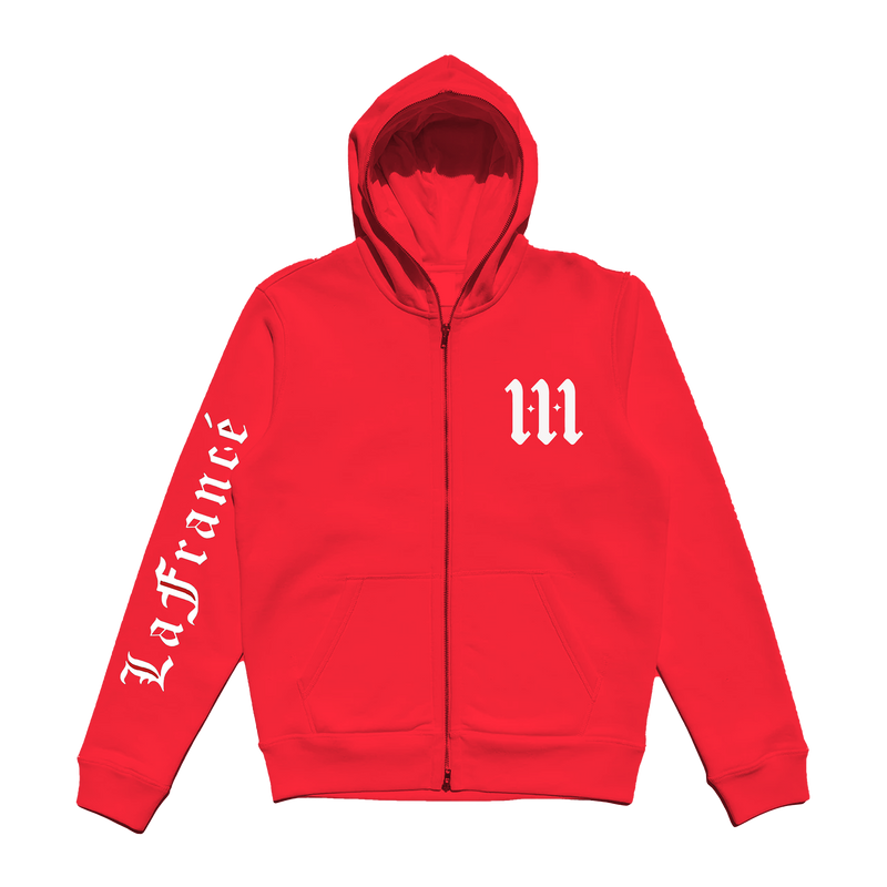 111 Full Zip Up Hoodie