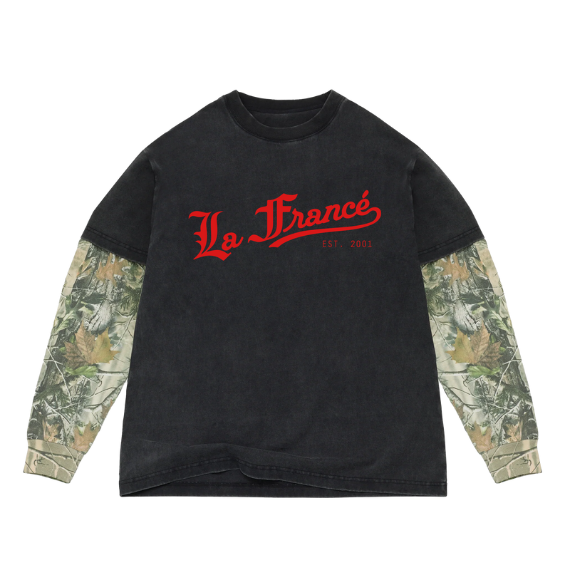 Est. 2001 Camo Long Sleeve