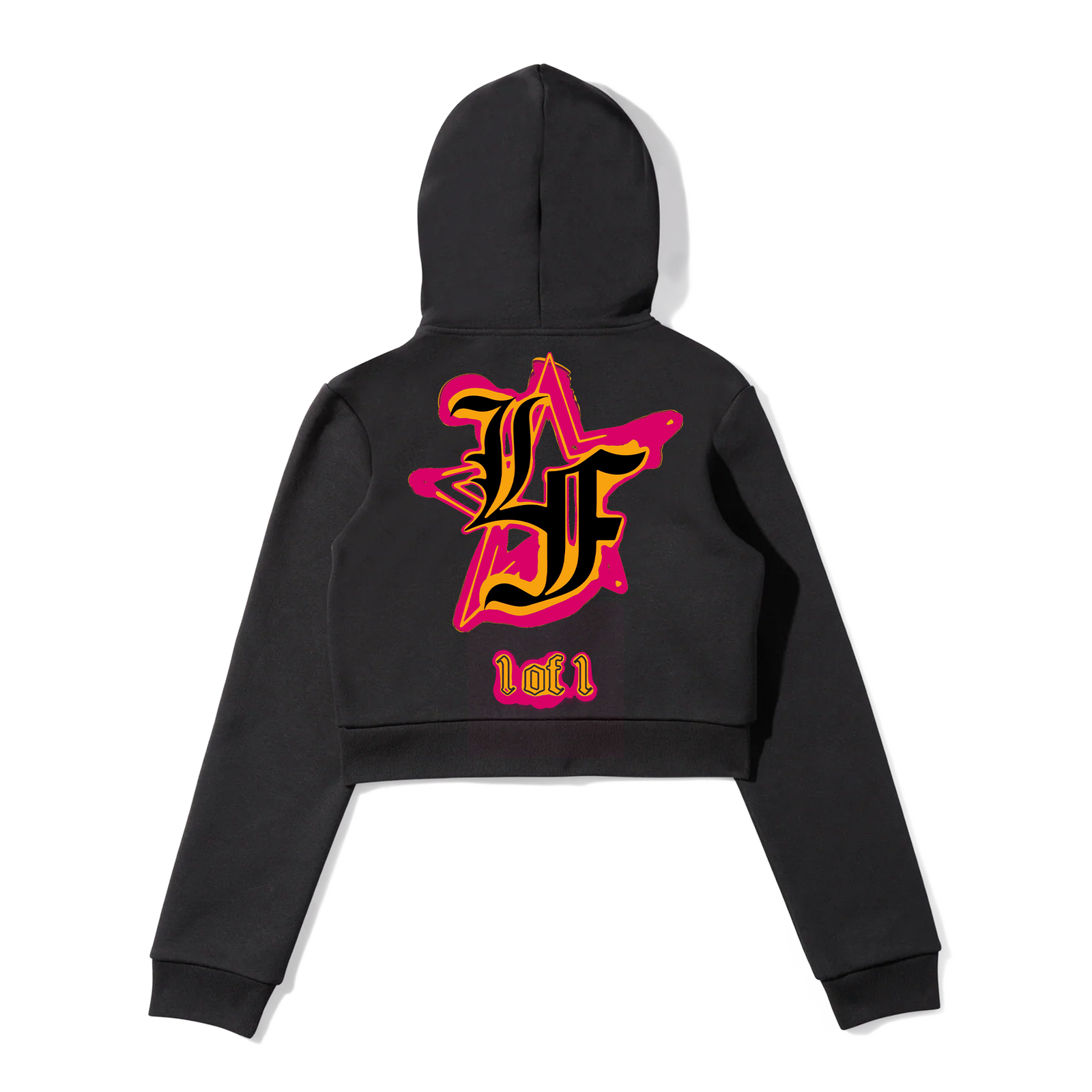 melt the lady back zip cropped hoodie 黒 melt the lady back zip cropped hoodie
