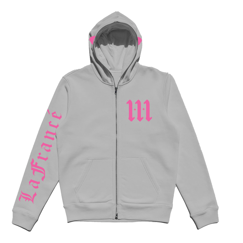 Pink monster hoodie online