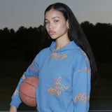 ALL OVER SCRIPT HOODIE