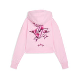 LaFrancé Pink HEEM Women's Cropped Hoodie