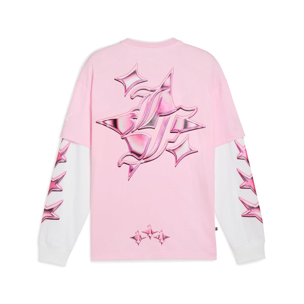 LaFrancé Pink HEEM Long Sleeve Tee