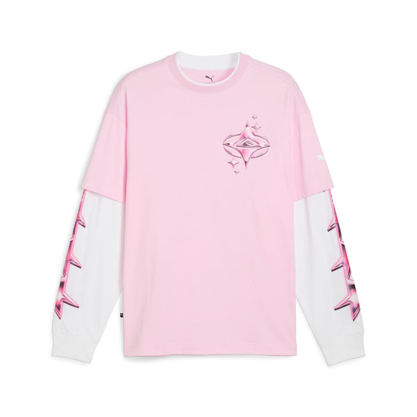 LaFrancé Pink HEEM Long Sleeve Tee