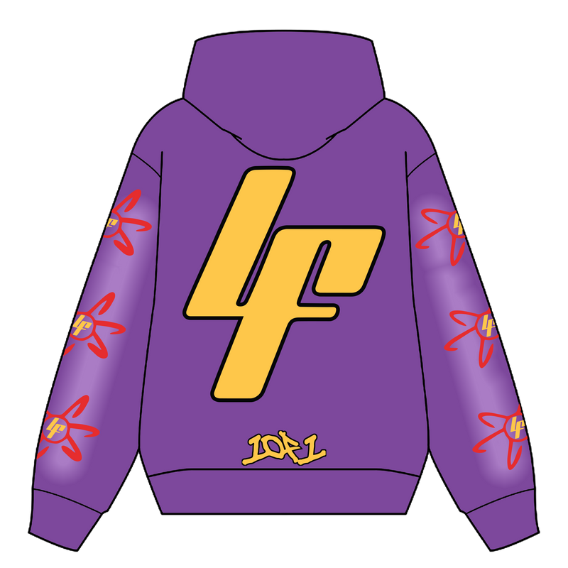 Purple Alien Hoodie