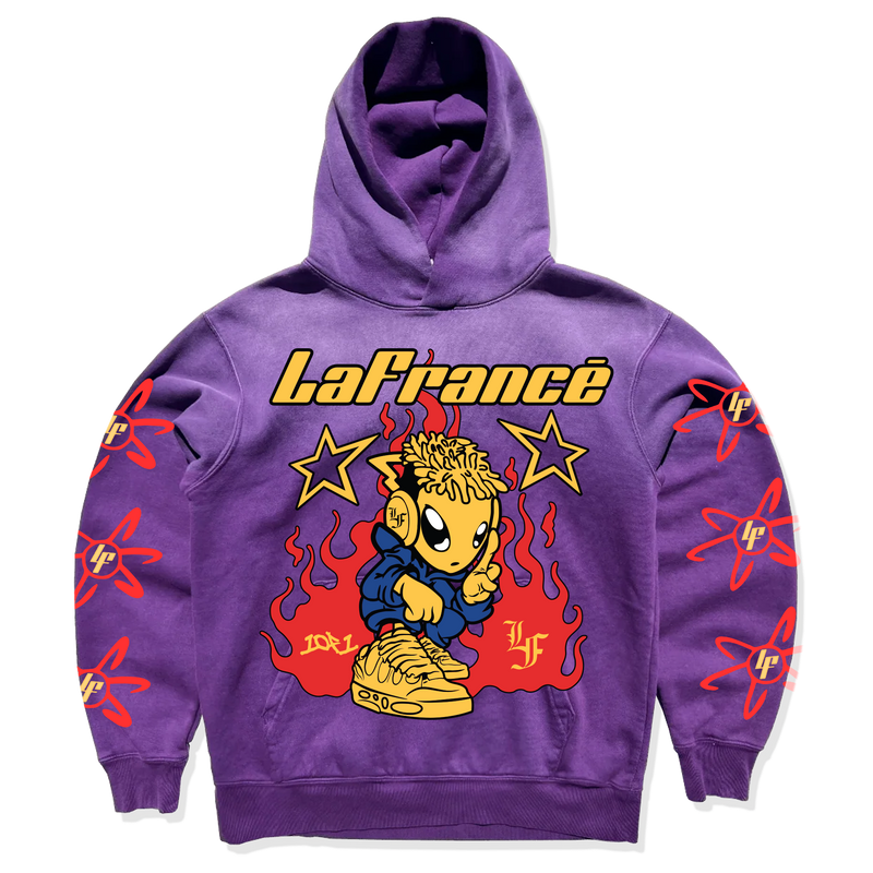 Purple Alien Hoodie
