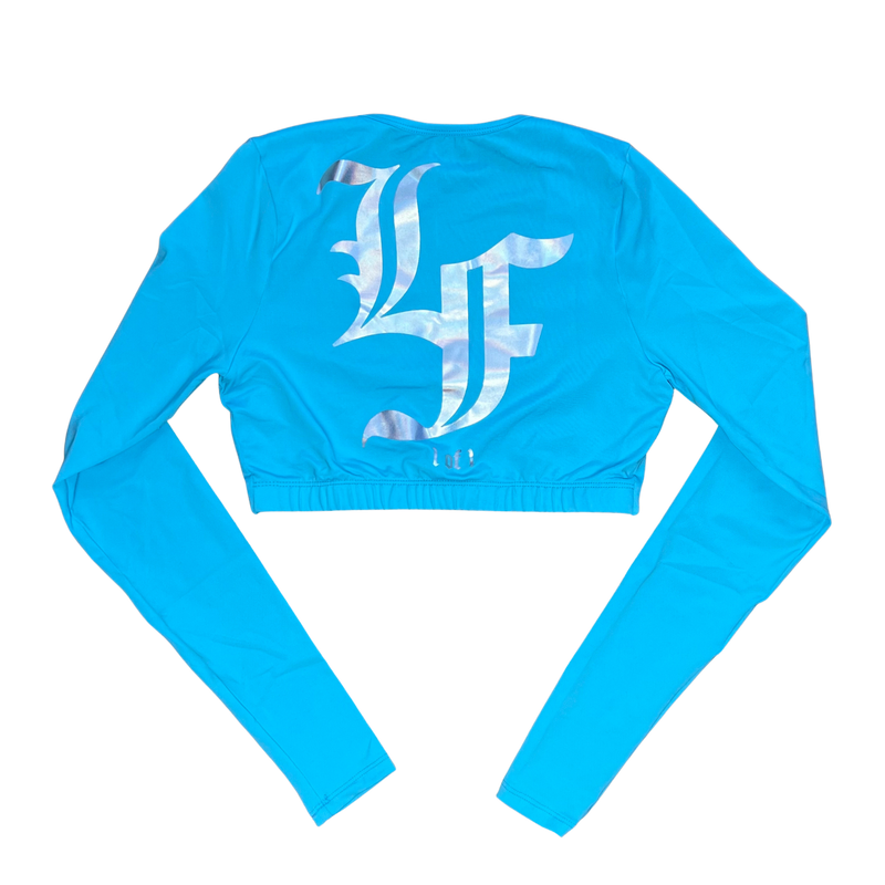 LF Women's Blue Long Sleeve Top
