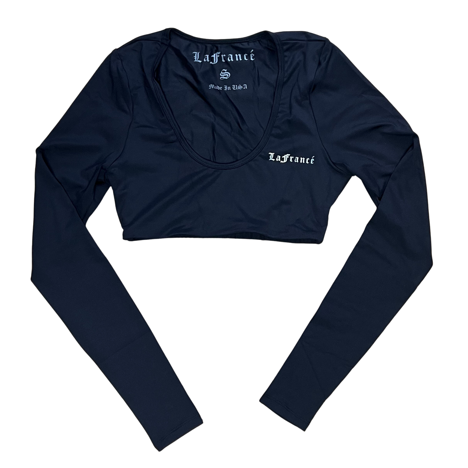 Women's Black Long Sleeve Top – LaFrancé