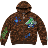 DIGI CAMO ZIP UP