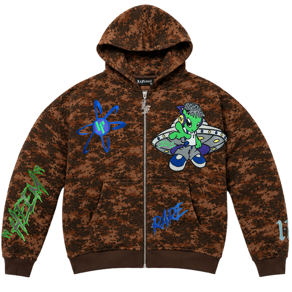 DIGI CAMO ZIP UP – LaFrancé