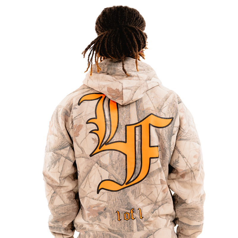 LF Camo Zip- up Hoodie