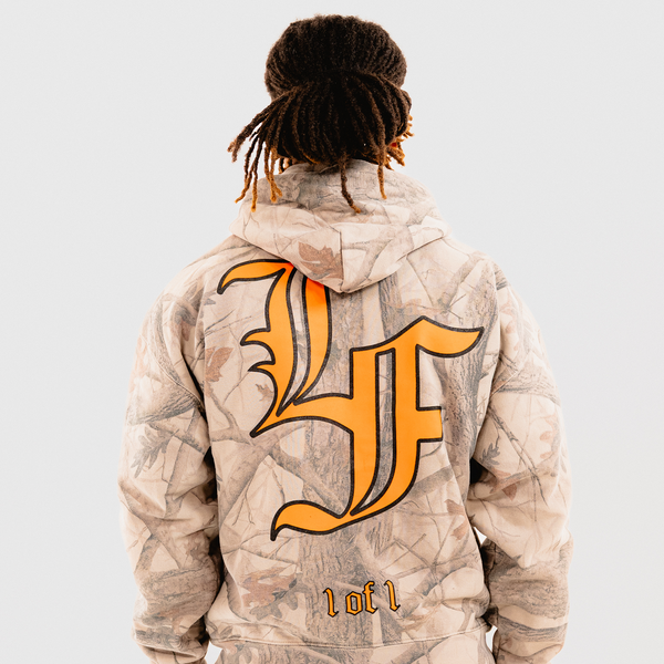 LF Camo Zip- up Hoodie
