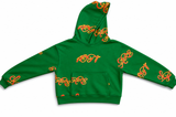 ALL OVER SCRIPT HOODIE