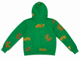 ALL OVER SCRIPT HOODIE
