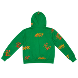 ALL OVER SCRIPT HOODIE