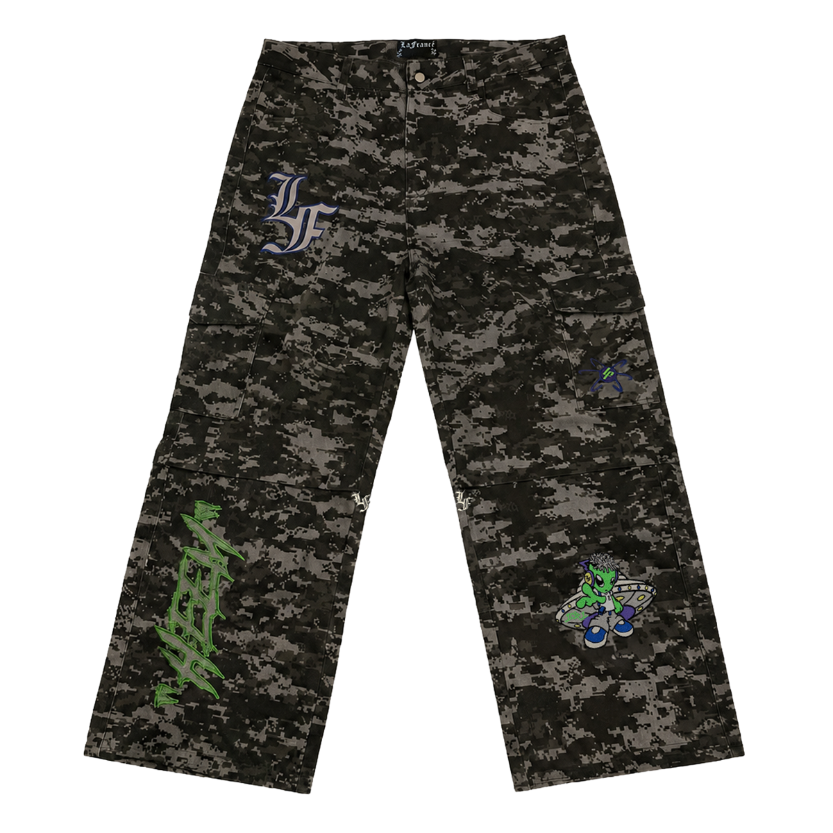 DIGI CAMO PANTS – LaFrancé