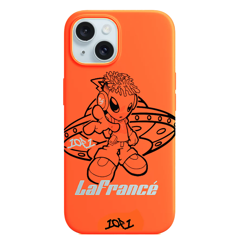 Orange Alien Phone Case