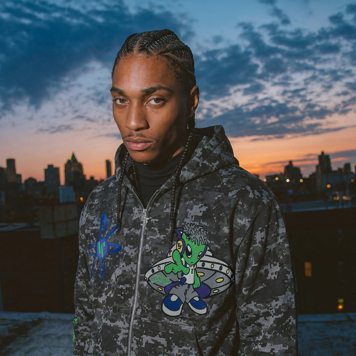 DIGI CAMO ZIP UP – LaFrancé