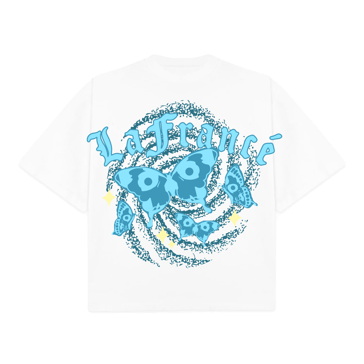 ゆ*ら様 Angel Tee FROLIC PRINT soorploom 20 lfbutterflybluetee1_655a37ce-